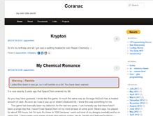 Tablet Screenshot of coranac.com